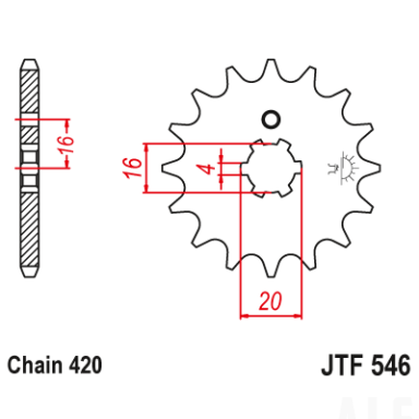Priekinė žvaigždė JTF546.15