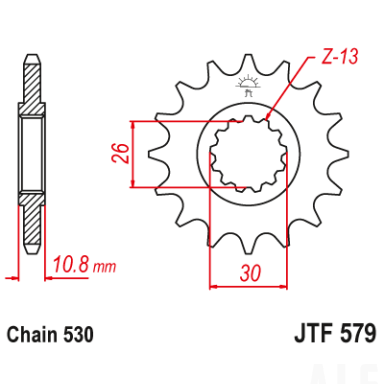 Priekinė žvaigždė JTF579-17