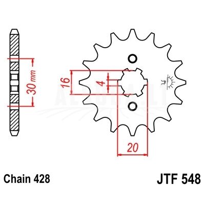 Priekinė žvaigždė JTF 548.14