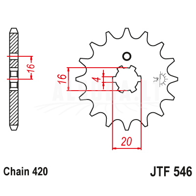 Priekinė žvaigždė JTF546.15