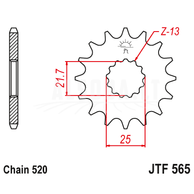 Priekinė žvaigždė JTF565.14