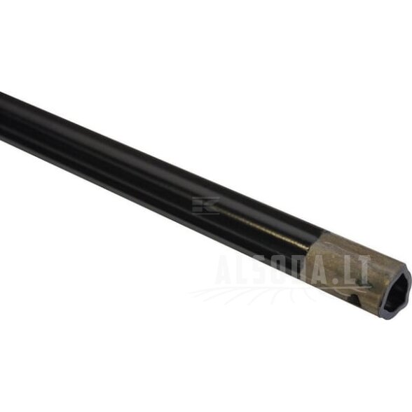 Profilinis vamzdis trikampis T CvJ 20 Ø į vidų: 21 Ø iš išorę: 29,6x4,3 mm I: 1,1 m Kampas 1 Profilinis vamzdis trikampis T CvJ 20 Ø į vidų: 21 Ø iš išorę: 29,6x4,3 mm I: 1,1 m Kampas 1