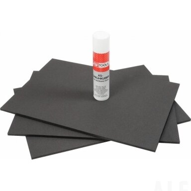 PU putos lapai  390x564mm 10mm 3vnt, KS Tools