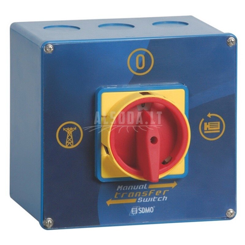 Rankinis galios komutatorius KOHLER 63A SDMO Rankinis galios komutatorius KOHLER 63A SDMO