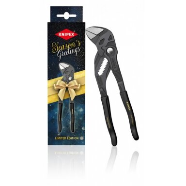 Replės veržliaraktis X-mas limited edition 180mm, HEX 35mm, Knipex