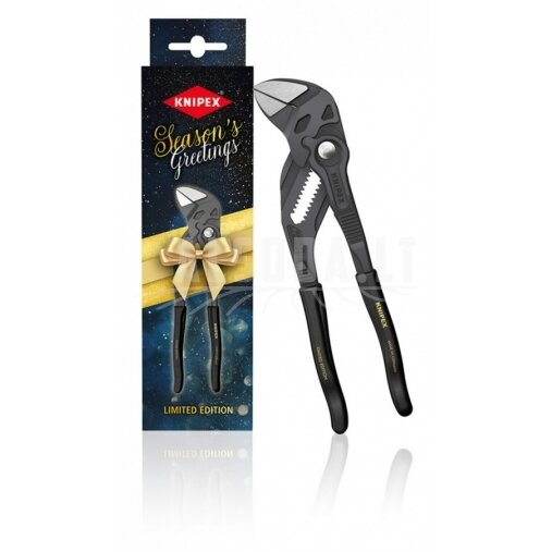 Replės veržliaraktis X-mas limited edition 180mm, HEX 35mm, Knipex Replės veržliaraktis X-mas limited edition 180mm, HEX 35mm, Knipex
