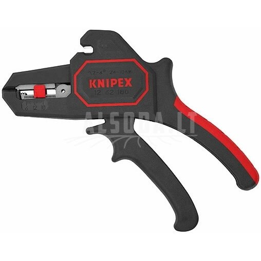 Replės laidų nuizoliavimui 0,2–6 mm2 kabeliams, Knipex Replės laidų nuizoliavimui 0,2–6 mm2 kabeliams, Knipex