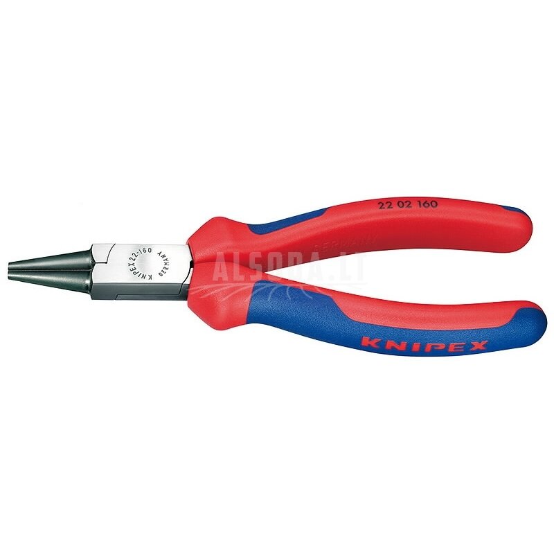 Replės apvaliais galais 160mm, Knipex Replės apvaliais galais 160mm, Knipex