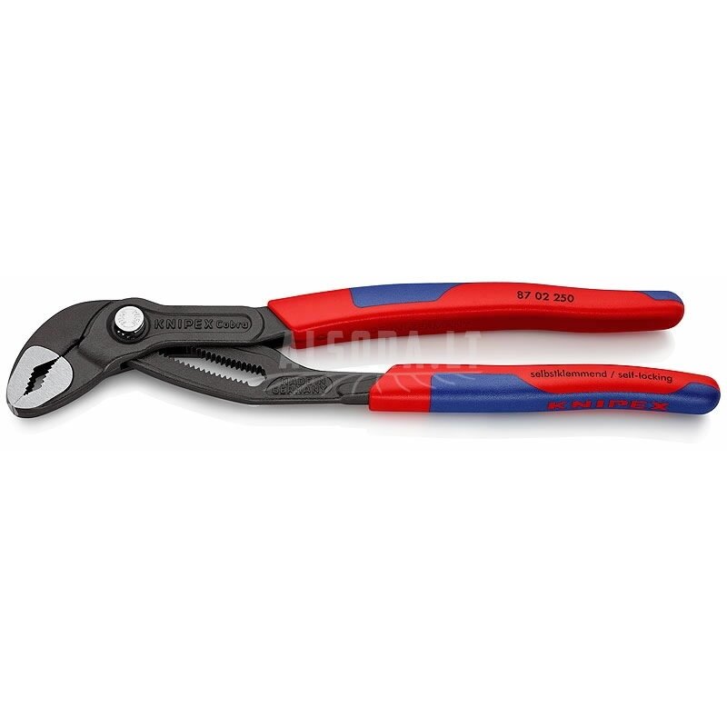 Replės Cobra 250mm D50mm Comfort, Knipex Replės Cobra 250mm D50mm Comfort, Knipex