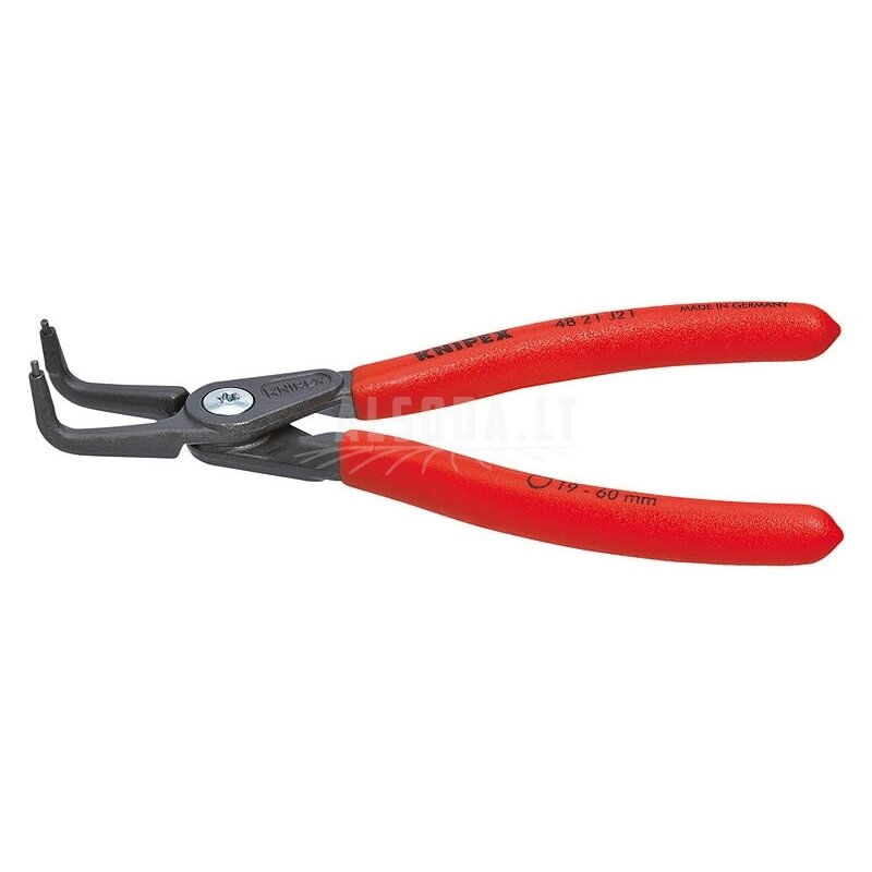 Replės vidiniams žiedams lenktos J01, Ø 8-13mm, Knipex Replės vidiniams žiedams lenktos J01, Ø 8-13mm, Knipex