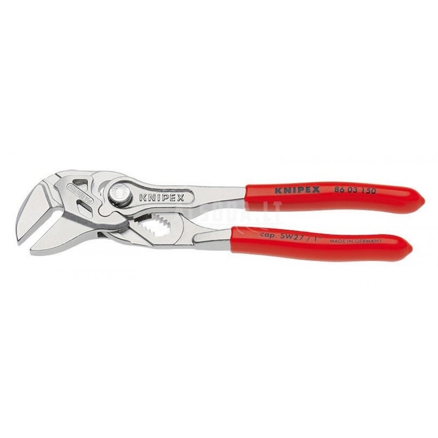 Replės veržliaraktis 150mm, HEX 27mm, Knipex Replės veržliaraktis 150mm, HEX 27mm, Knipex