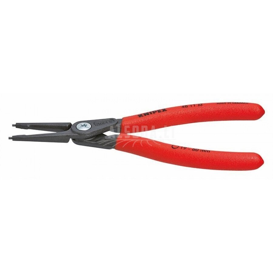 Replės vidiniams žiedams lenktos J11, Ø 12-25mm, Knipex Replės vidiniams žiedams lenktos J11, Ø 12-25mm, Knipex