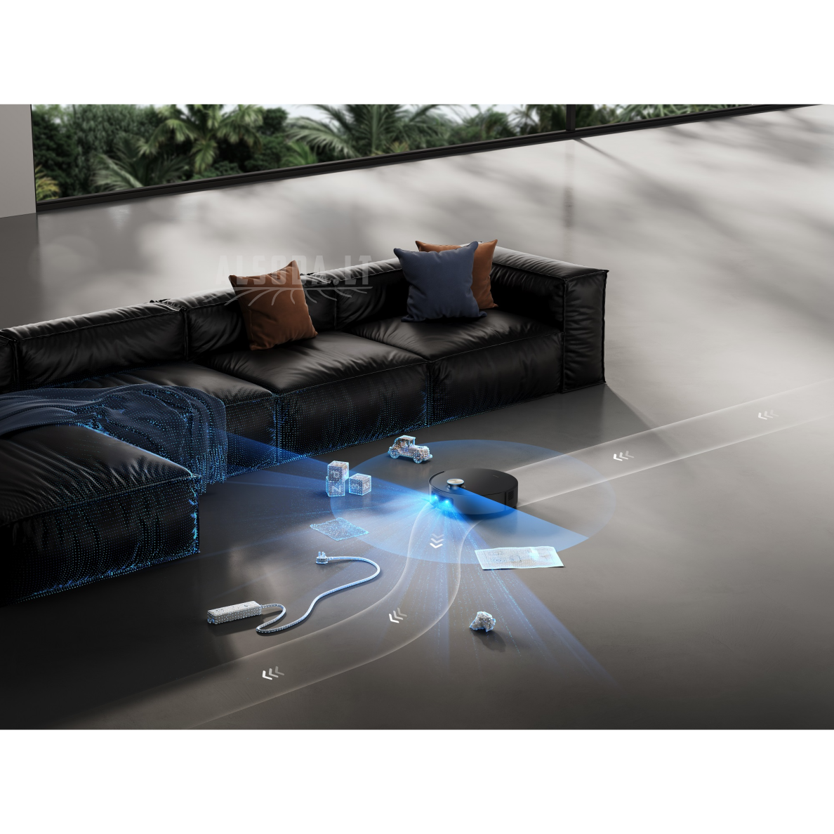 Robotas siurblys Dreame Aqua10 ULTRA Roller | Black | Complete 8