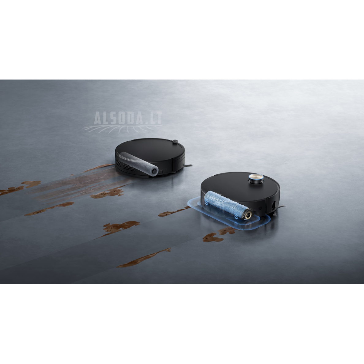 Robotas siurblys Dreame Aqua10 ULTRA Roller | Black | Complete 18