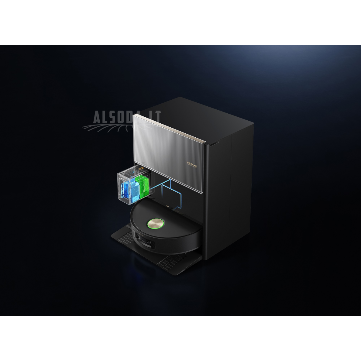Robotas siurblys Dreame Aqua10 ULTRA Roller | Black | Complete 10