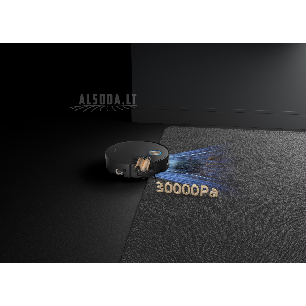Robotas siurblys Dreame Aqua10 ULTRA Roller | Black | Complete 14