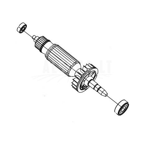 Rotor Assembly WX423, Worx Rotor Assembly WX423, Worx