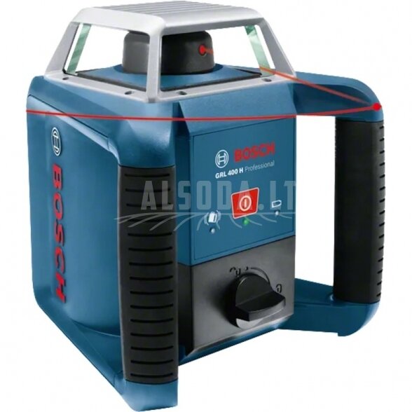 Rotacinis lazerinis nivelyras BOSCH GRL 400 H 1 Rotacinis lazerinis nivelyras BOSCH GRL 400 H 1