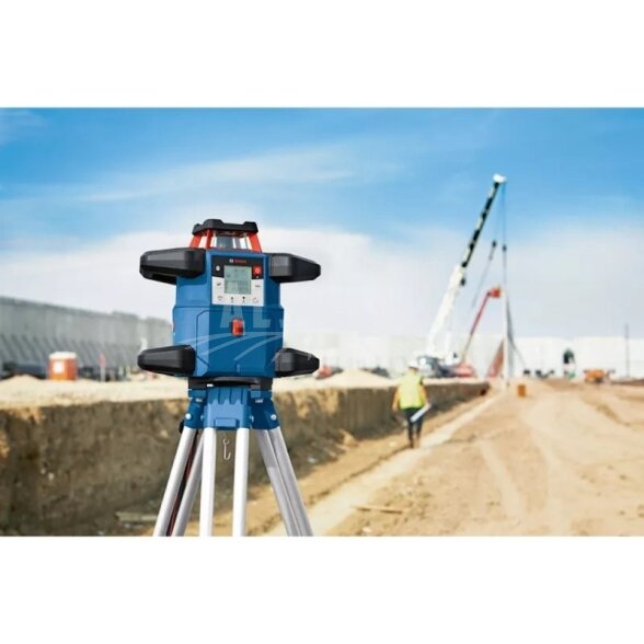 Rotacinis lazerinis nivelyras BOSCH GRL 600 CHV LB LR60 4