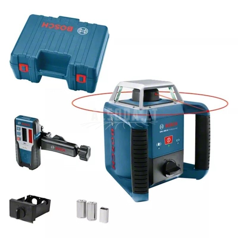Rotacinis lazerinis nivelyras BOSCH GRL 400 H Rotacinis lazerinis nivelyras BOSCH GRL 400 H