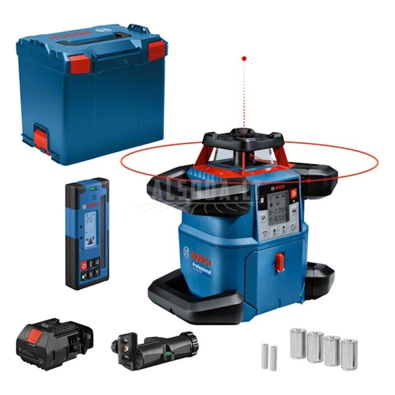 Rotacinis lazerinis nivelyras BOSCH GRL 600 CHV LB LR60 Rotacinis lazerinis nivelyras BOSCH GRL 600 CHV LB LR60