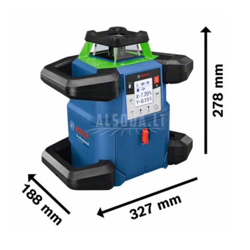 Rotacinis lazerinis nivelyras BOSCH GRL 650 CHVG, LR65 G 1 Rotacinis lazerinis nivelyras BOSCH GRL 650 CHVG, LR65 G 1
