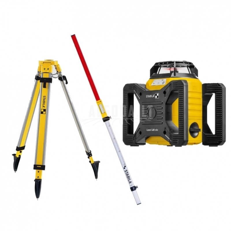 Rotacinis lazerinis nivelyras STABILA LAR-160 su priedais