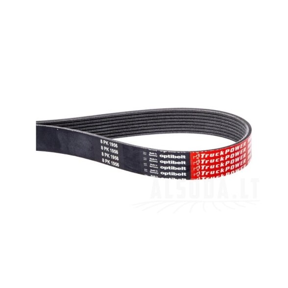 Rumbuotas diržas 10 briaunų PK x1460mm Optibelt