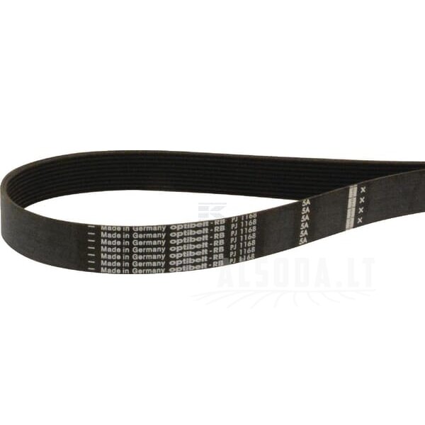 Rumbuotas diržas 10 briaunų PJ 1168mm Optibelt