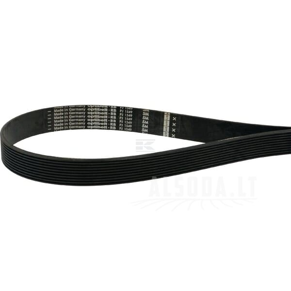 Rumbuotas diržas 10 briaunų PJ 1549mm Optibelt Rumbuotas diržas 10 briaunų PJ 1549mm Optibelt