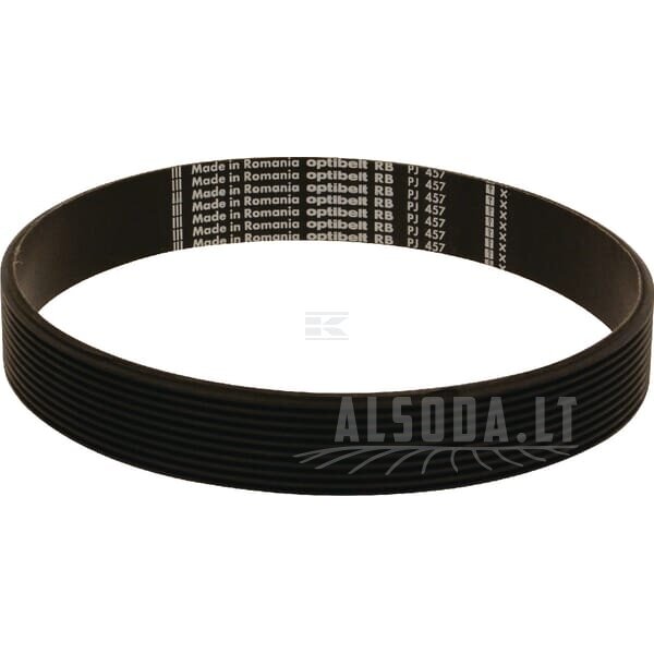 Rumbuotas diržas 10 briaunų PJ 457mm Optibelt Rumbuotas diržas 10 briaunų PJ 457mm Optibelt