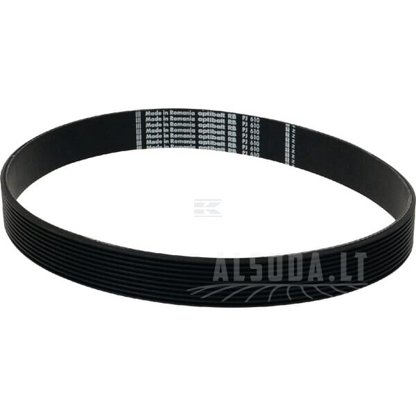 Rumbuotas diržas 10 briaunų PJ 610mm Optibelt Rumbuotas diržas 10 briaunų PJ 610mm Optibelt