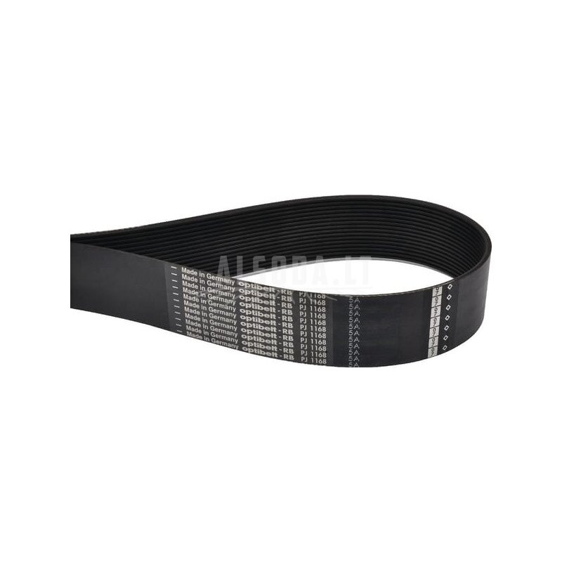 Rumbuotas diržas 10 briaunų PJ 836mm Optibelt Rumbuotas diržas 10 briaunų PJ 836mm Optibelt