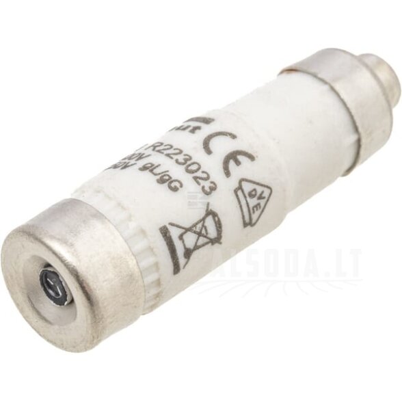 Saugiklis 400 V 16 A, ilgis 36 mm 2 Saugiklis 400 V 16 A, ilgis 36 mm 2