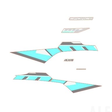SH-9AY3-1925B0 DECAL ASSY