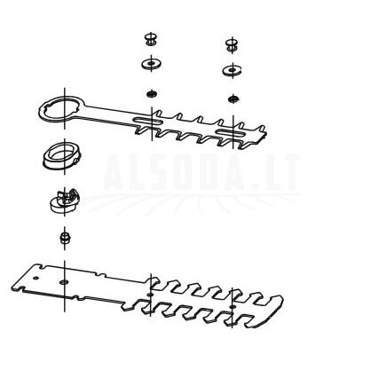 Shrubber assembly WG800E, Worx Shrubber assembly WG800E, Worx