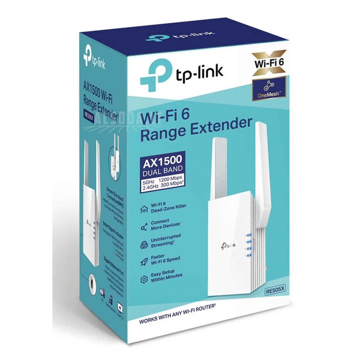 Signalo stiprintuvas TP-Link AX1500 Signalo stiprintuvas TP-Link AX1500