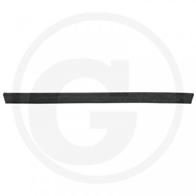 Sniego peilio guma 1250,00 x 80,00 x 15,00 mm be medžiaginio įdėklo
