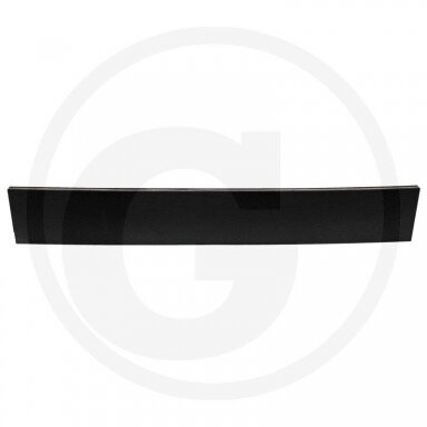 Sniego peilio guma 1500,00 x 150,00 x 20,00 mm su medžiaginiu įdėklu