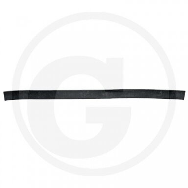 Sniego peilio guma 1500,00 x 80,00 x 15,00 mm be medžiaginio įdėklo