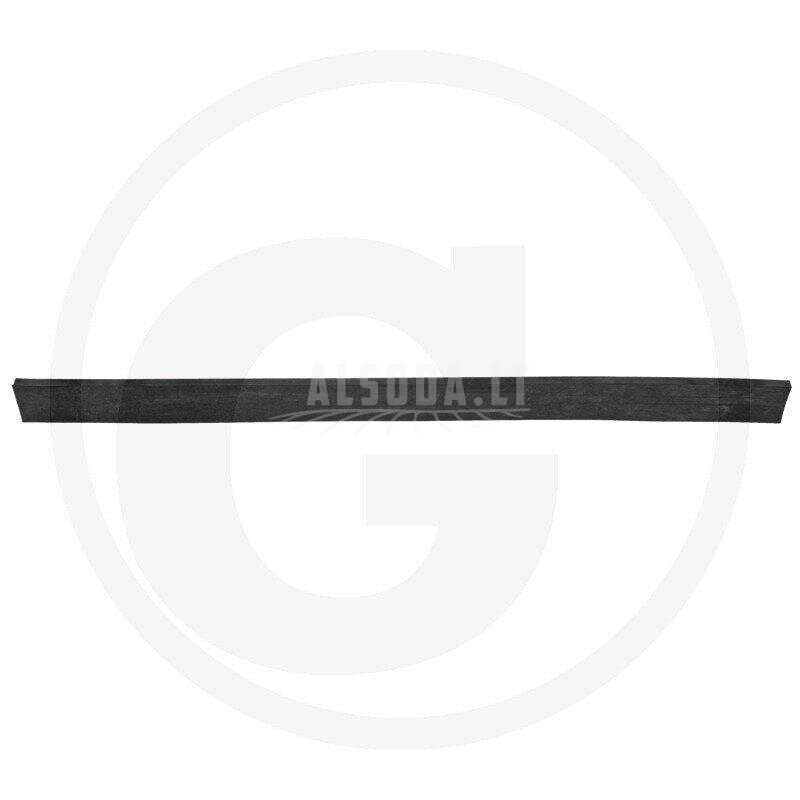 Sniego peilio guma 1250,00 x 80,00 x 15,00 mm be medžiaginio įdėklo