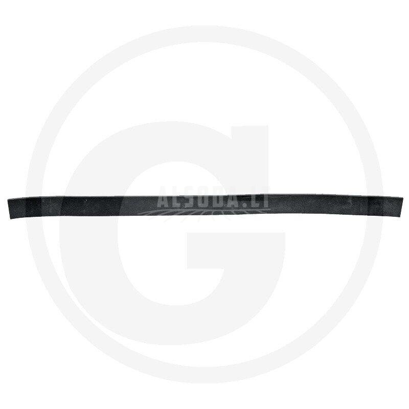 Sniego peilio guma 1500,00 x 80,00 x 15,00 mm be medžiaginio įdėklo Sniego peilio guma 1500,00 x 80,00 x 15,00 mm be medžiaginio įdėklo