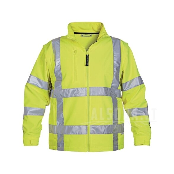 Softshell striukė, geltona, dydis XL, UK:42/EU:56, Thermoline, Toulon, Hydrowear Softshell striukė, geltona, dydis XL, UK:42/EU:56, Thermoline, Toulon, Hydrowear