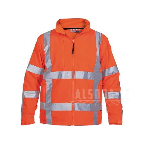 Softshell striukė, oranžinė, XS dydis, UK:32/EU:46, Thermoline, Toulon, Hydrowear Softshell striukė, oranžinė, XS dydis, UK:32/EU:46, Thermoline, Toulon, Hydrowear