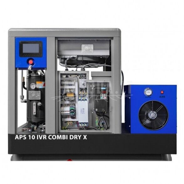 Sraigtinis kompresorius AIRPRESS APS 10 IVR Combi Dry X 10bar 2 Sraigtinis kompresorius AIRPRESS APS 10 IVR Combi Dry X 10bar 2