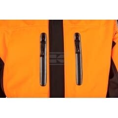 Striukė Fuyu, 2XL dydis, oranžinė/juoda 2 Striukė Fuyu, 2XL dydis, oranžinė/juoda 2