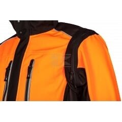 Striukė Fuyu, 2XL dydis, oranžinė/juoda 4