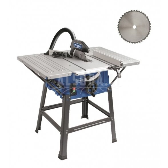 Išilginio pjovimo staklės HS100S + stalas ir papildomas disk, Scheppach 5 Išilginio pjovimo staklės HS100S + stalas ir papildomas disk, Scheppach 5
