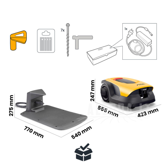 Stiga A 8v Vejos robotas 15