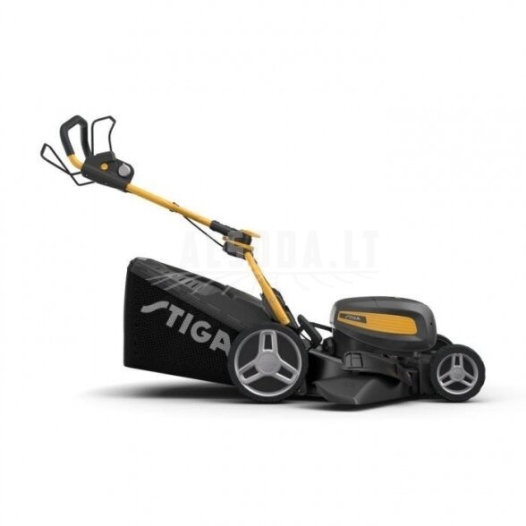 Akumuliatorinė savaeigė vejapjovė - Stiga Combi 753e V Kit (su 450 E-Power 2 x 5,0 Ah akum. ir dvigubu įkrovikliu) 2 Akumuliatorinė savaeigė vejapjovė - Stiga Combi 753e V Kit (su 450 E-Power 2 x 5,0 Ah akum. ir dvigubu įkrovikliu) 2